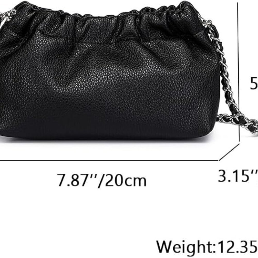 YONBEN Women's PU Shoulder Crossbody Bag - Picture 4 of 6